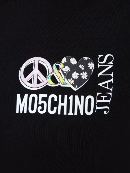 Футболка Moschino чорна