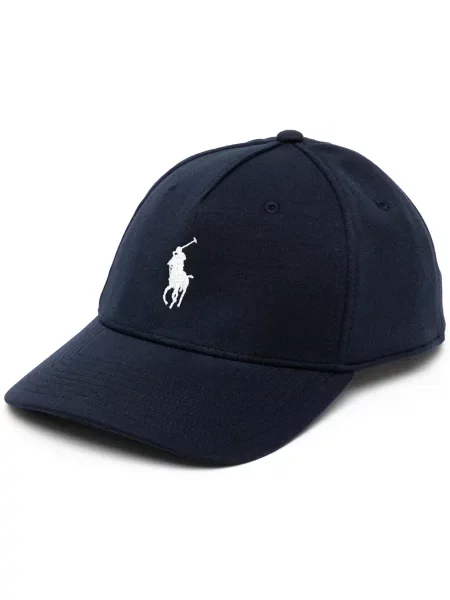 Koszulka polo Polo Ralph Lauren ze stretchu w jodełkę z autografem czerwona