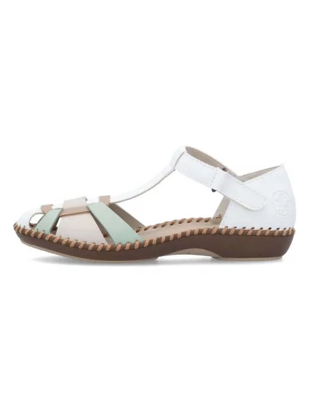 Pantofi Rieker alb