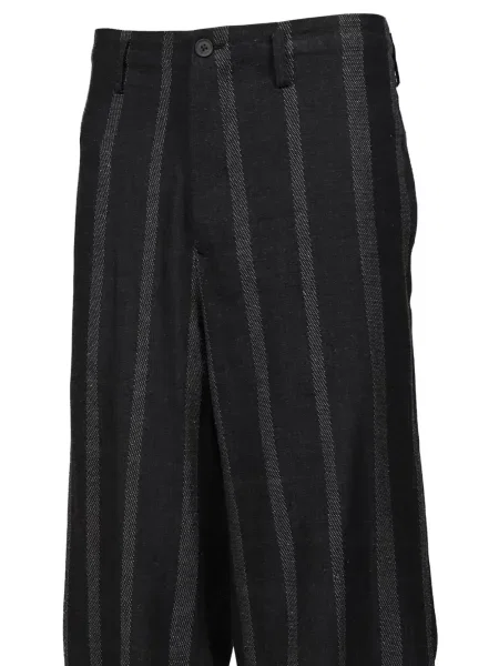Decupat pantaloni Yohji Yamamoto negru