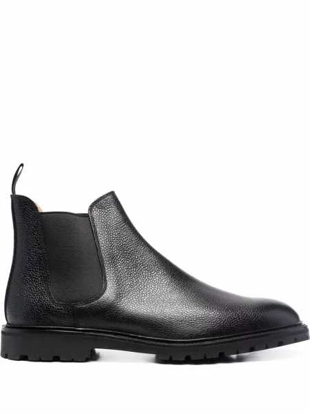 Botine chelsea Crockett & Jones din piele negru
