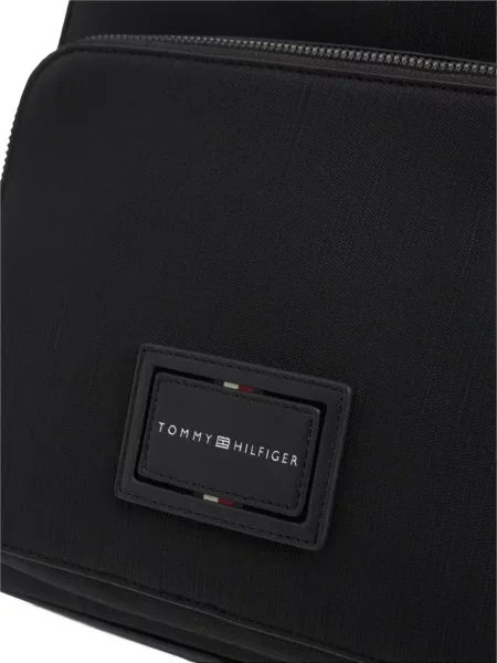 Rucsac Tommy Hilfiger cu autograf negru