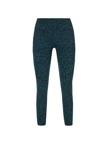 Sală de gimnastică leggings Sweaty Betty cu imagine cu model leopard albastru