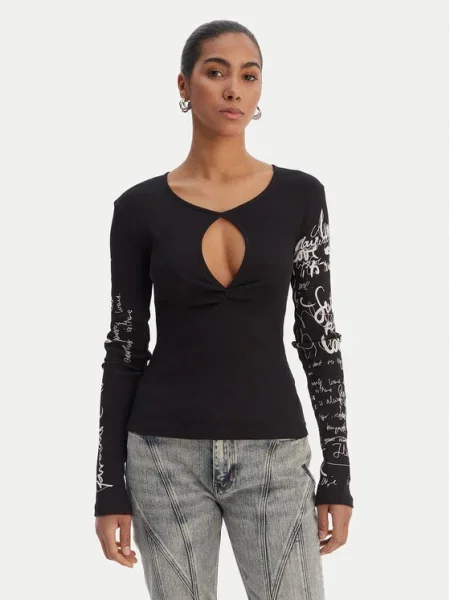 Desigual Bluză negru