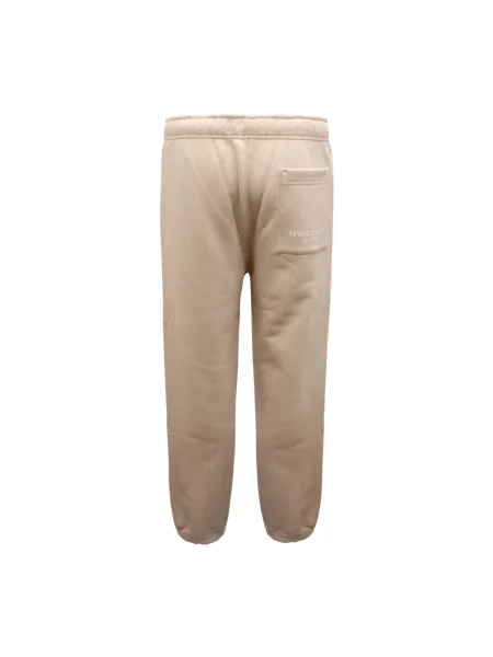 Spodnie dresowe Stone Island z kamieniami beżowe
