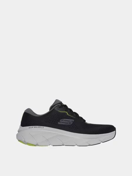 Кожаные кроссовки Skechers черные