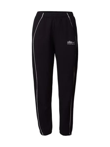Nike Sportswear Pantaloni STDO FLC negru alb