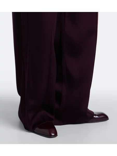 Pantaloni Vince din satin