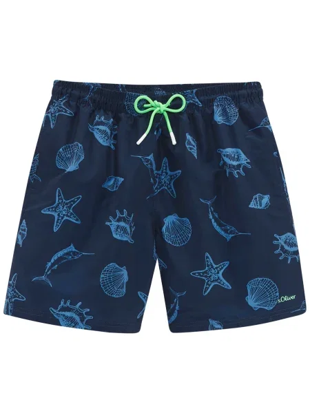 S.Oliver Șorturi de baie marin / deschis albastru