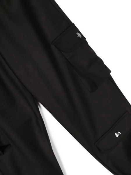 Dětské kalhoty Msgm černé