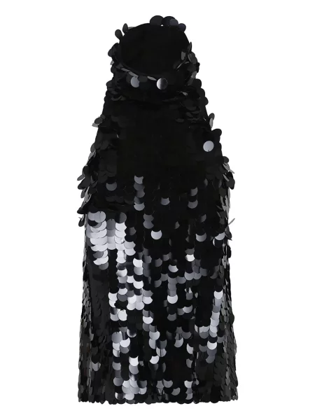 Top P.a.r.o.s.h. cu paiete negru