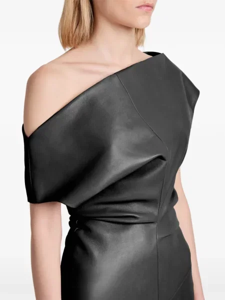 Rochie Proenza Schouler din piele negru