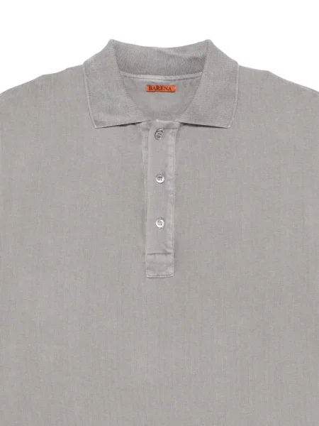 Tricou polo Barena gri