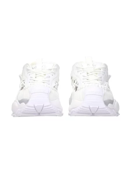 Sneakersy Versace z logo białe