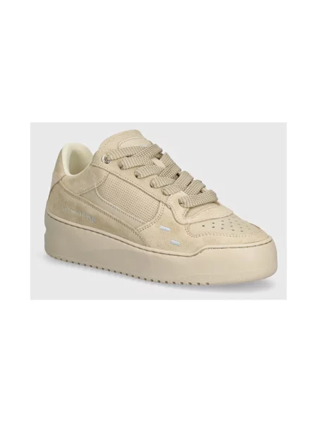 Sneakersy Filling Pieces zamszowe beżowe