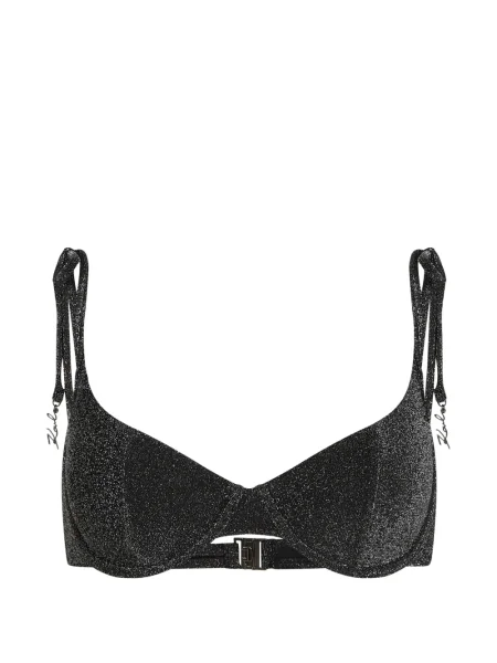 Bikini Karl Lagerfeld cu armatură negru