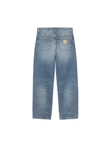 Jeansy Carhartt Wip niebieskie