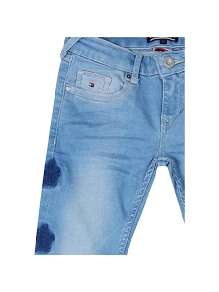 Blugi copii Tommy Hilfiger albastru