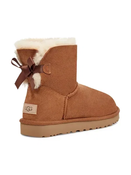 UGG cizme de zăpadă Mini Bailey Bow II maro