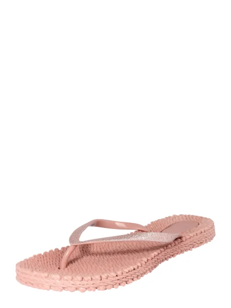 ILSE JACOBSEN Flip-flops Cheerful / argintiu roz