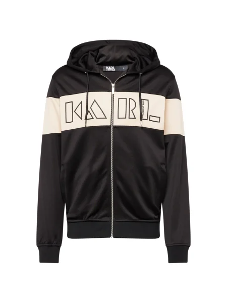 Karl Lagerfeld Hanorac SWEAT HOODY negru