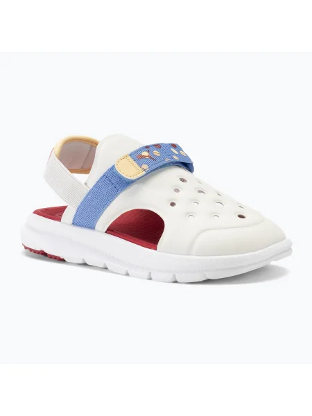 Детски сандали PUMA Evolve Summer Camp AC PS warm white/blue skies/chamomile бяло