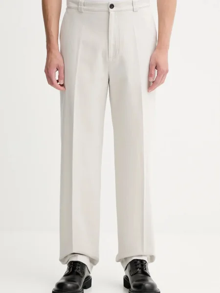 Панталон Filippa K мъжки със стандартна кройка сиво