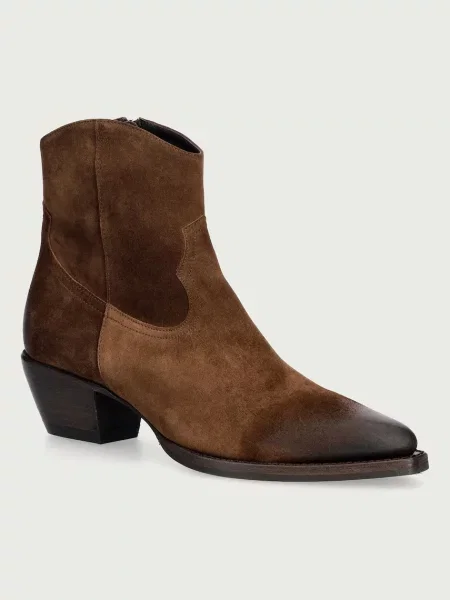 Billi Bi kowbojki zamszowe Arabica babysilk suede brązowe