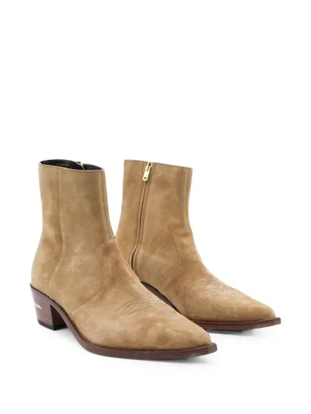 Botine Amiri din piele de căprioară