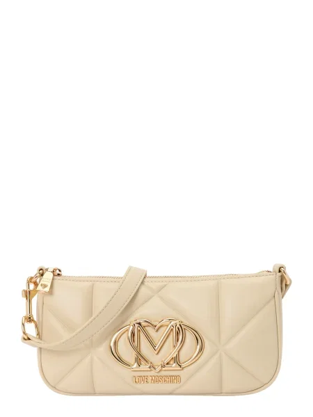 Geantă LOVE MOSCHINO bej