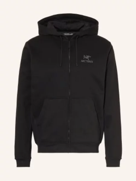 Arc'teryx Bluza Z Kapturem Emblem schwarz czarna