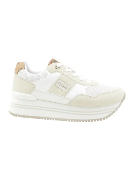 Sneakersy Alviero Martini 1a Classe na platformie beżowe