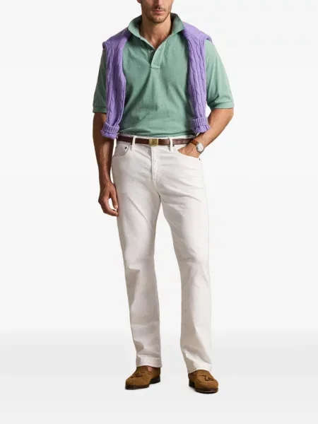 Polo Polo Ralph Lauren από διχτυωτό καφέ