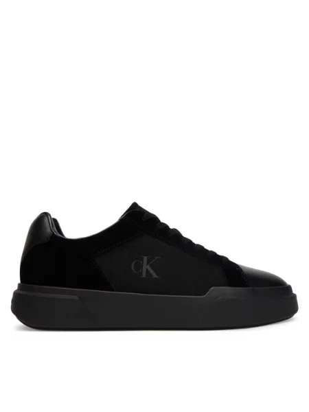 Calvin Klein Сникърси Chunky Cupsole Laceup Cv Mix черен