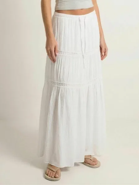 It's May Fustă Alma alb