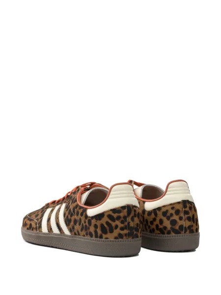Sneakerși Adidas Samba cu imagine maro