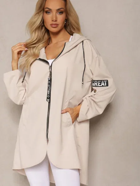 Jachetă Oversize Palishe bej