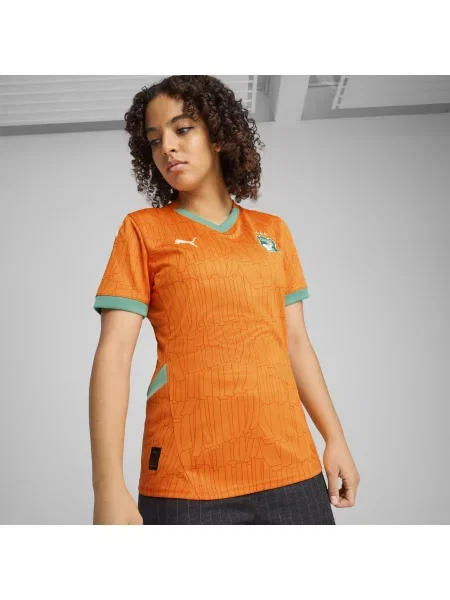 Koszulka domowa Wybrzeże Kości Słoniowej żółta