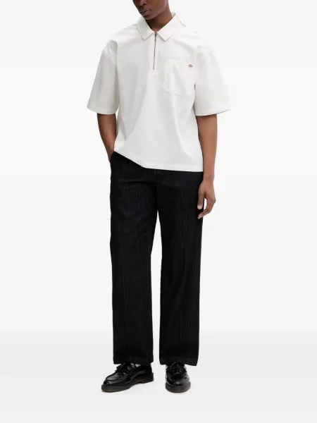 Tricou polo Dickies alb