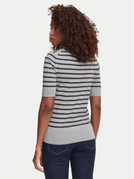 Tommy Hilfiger Megztinis Tamsiai Slim Fit pilka
