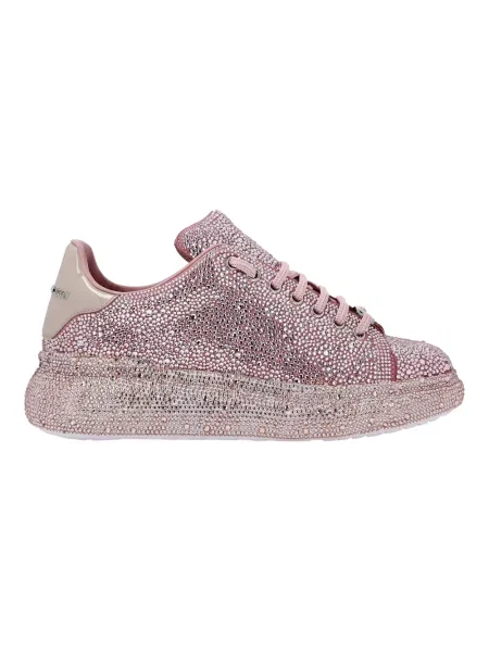 Sneakersy Philipp Plein zamszowe różowe