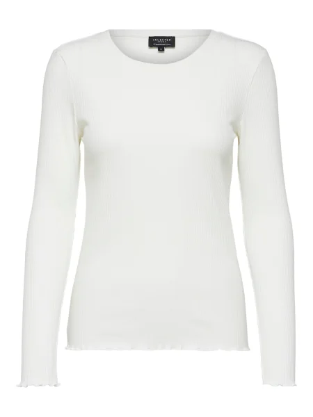 SELECTED FEMME Tricou Anna' alb