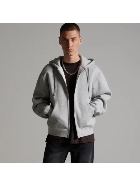 Cropp Худі на light grey сіре