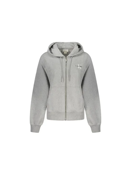 Geacă de blugi Calvin Klein Jeans gri