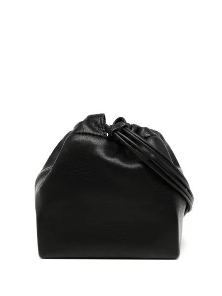 Geanta crossbody Gia Studios din piele cu cordon negru