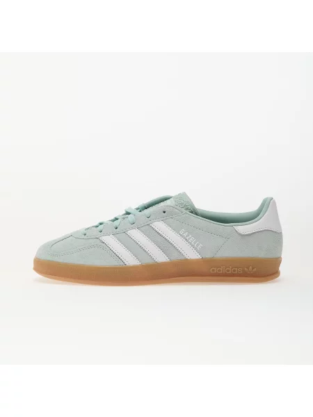 Sneakers adidas Gazelle Indoor W Ash Green/ Ftw White/ Gum EUR 40 zelená