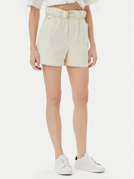Tommy Jeans šortky béžová