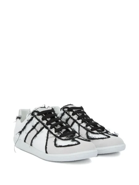 Sneakerși Maison Margiela din piele alb