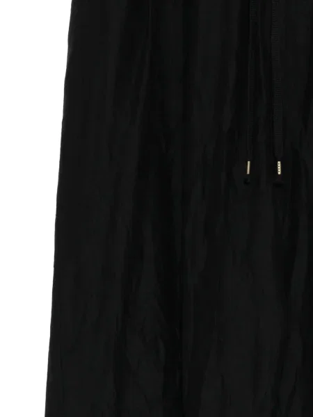 Pantaloni Calmlence plisate negru