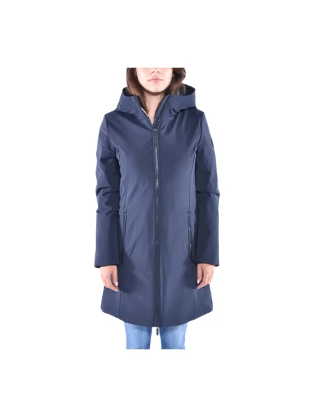 Kurtka puchowa Woolrich niebieska